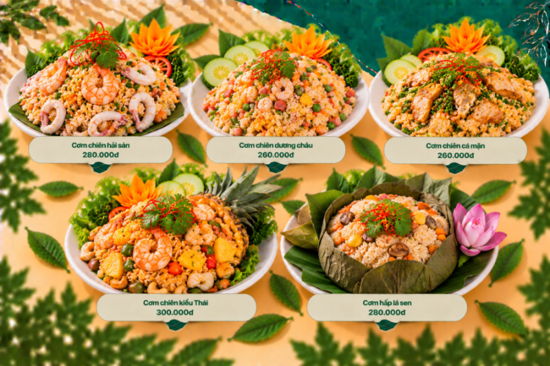 Món cơm - xôi - mì